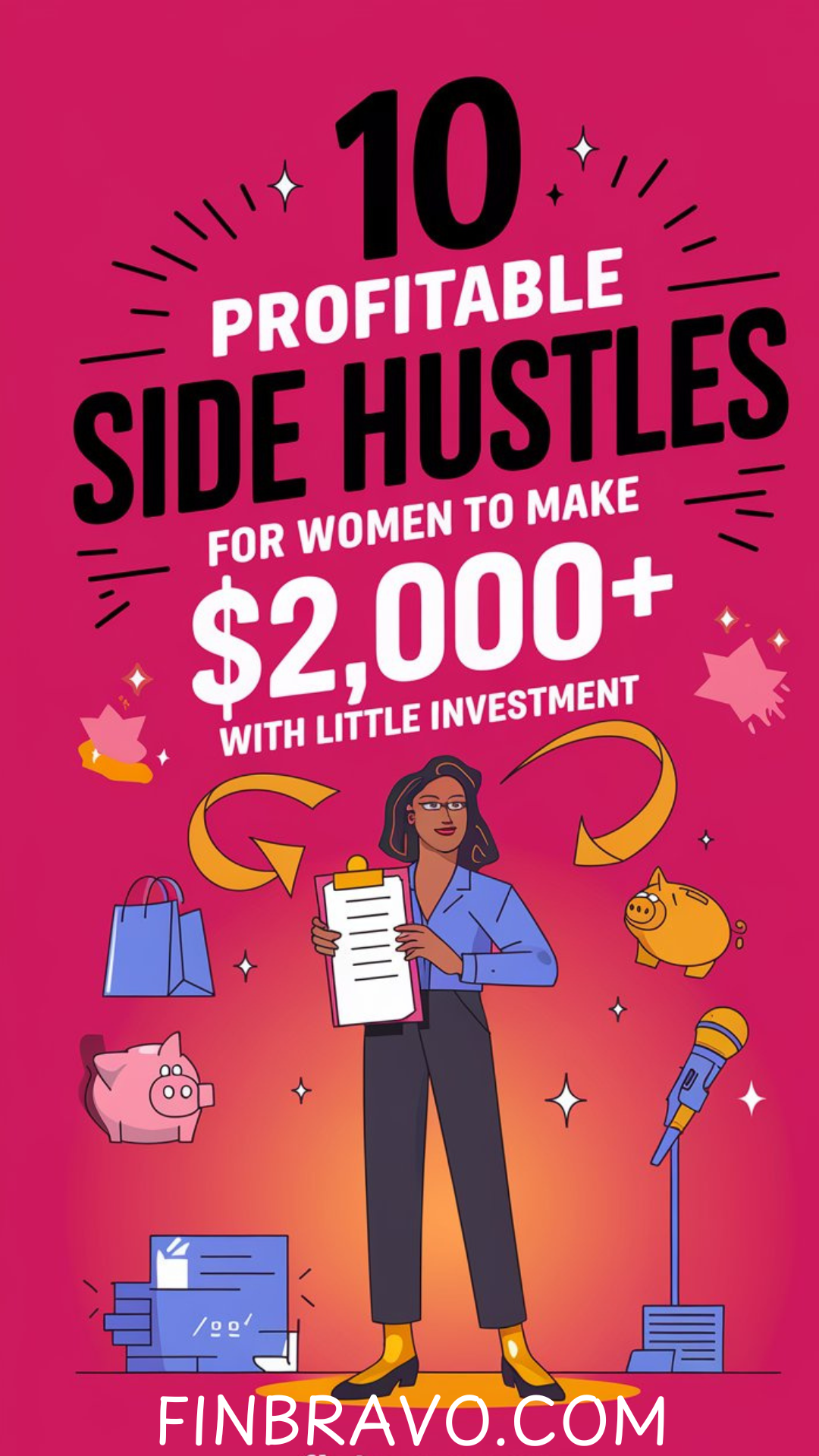 10 Profitable Side Hustles for Women to Make $2,000+ With Little Investment