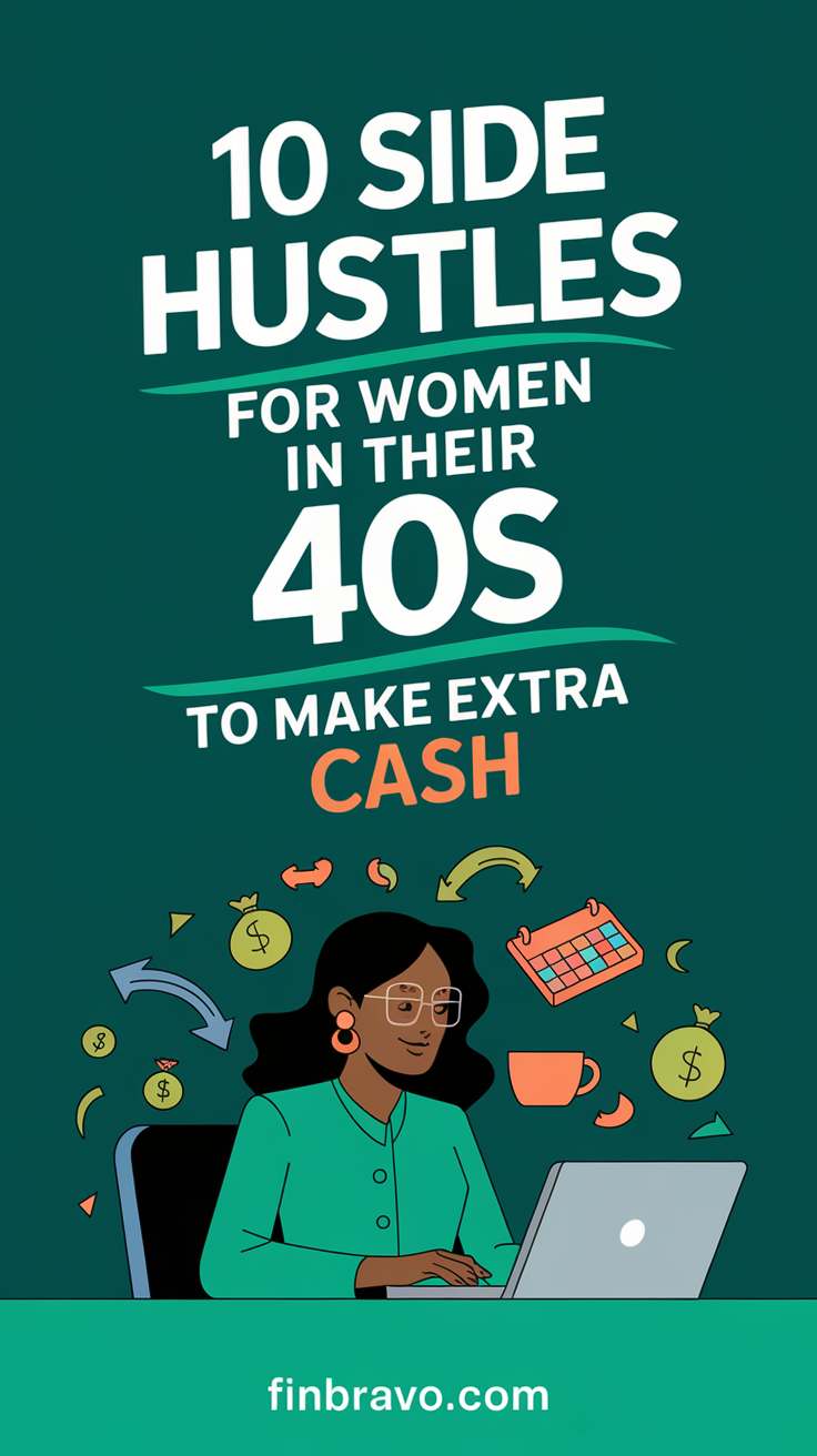 10 Side Hustles for Women in Their 40s to Make Extra Cash