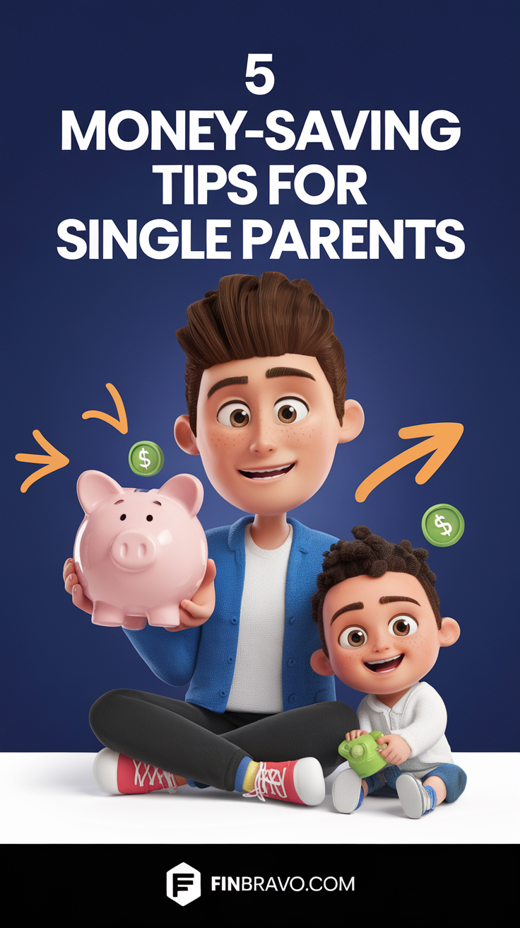 5 Money-Saving Tips for Single Parents