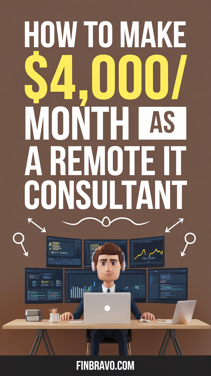 How to Earn $4,000/Month as a Remote IT Consultant