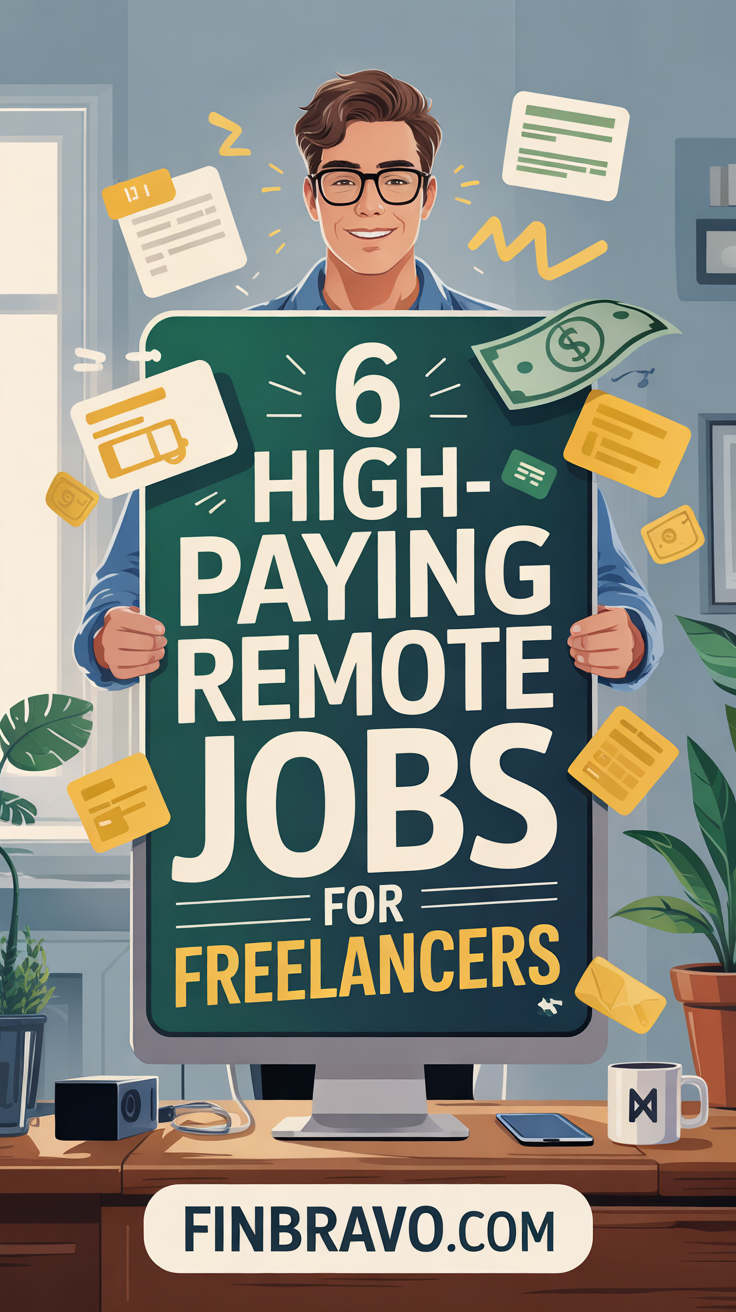 6 High-Paying Remote Jobs for Freelancers That Pay $1,000+/Month