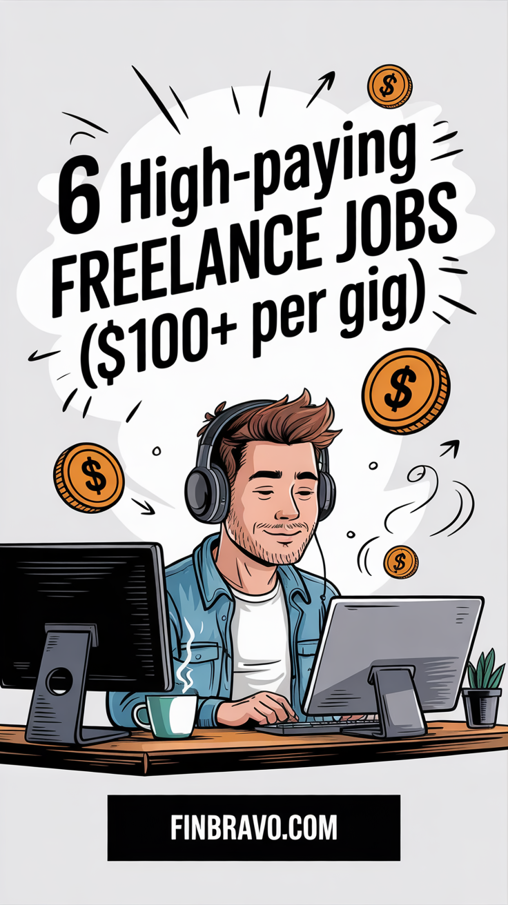 6 Freelance Jobs That Pay $100+/Project