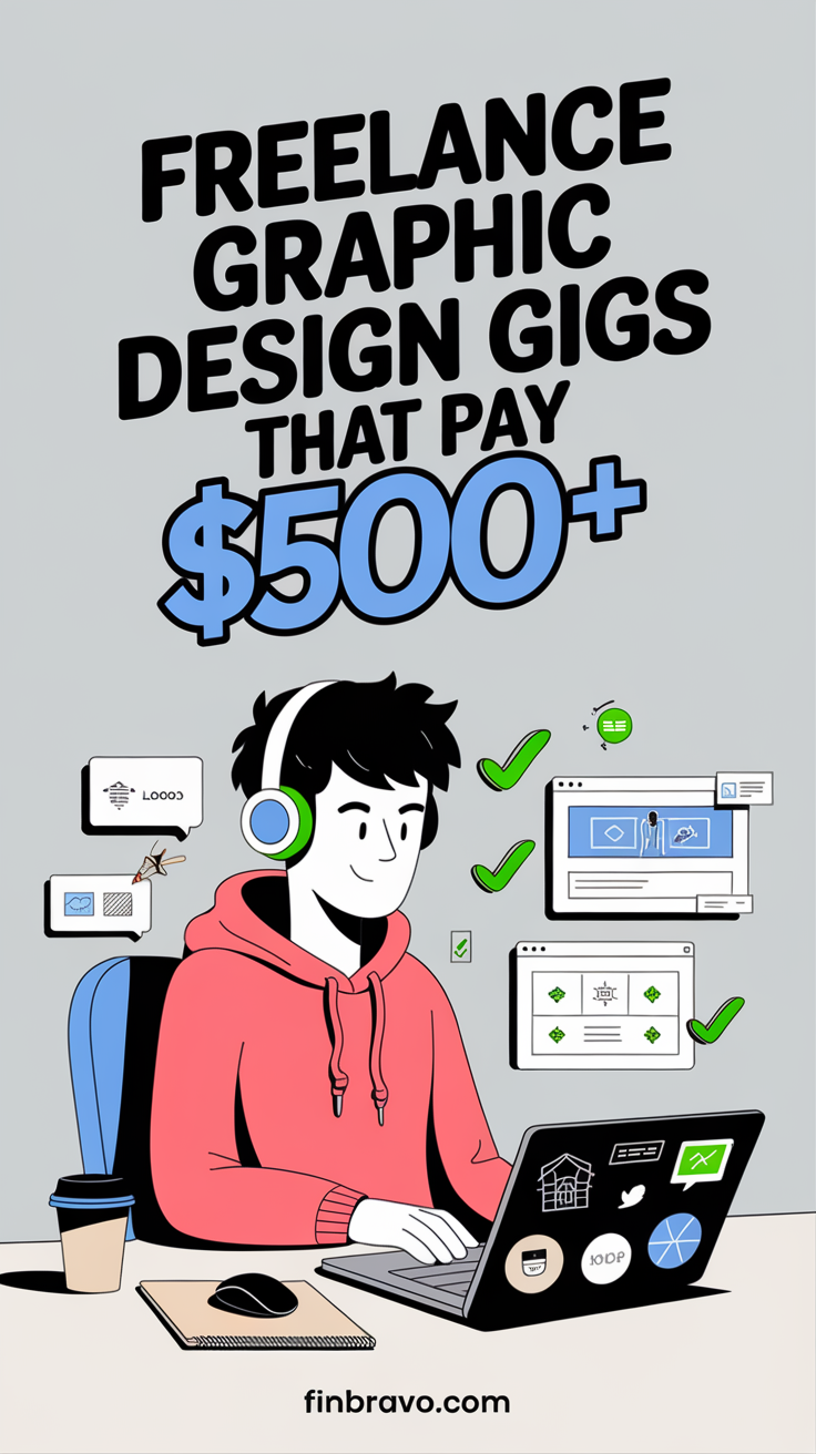 5 Freelance Jobs for Graphic Designers That Pay $500+/Month