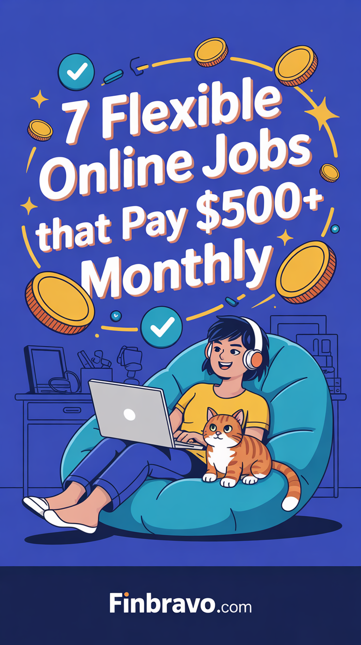 7 Online Jobs for People Who Want to Work on Their Own Schedule and Earn $500+/Month