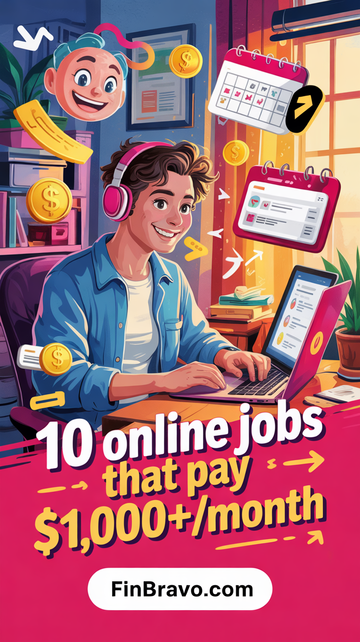 10 Online Jobs for Freelancers That Pay Well and Earn $1,000+/Month