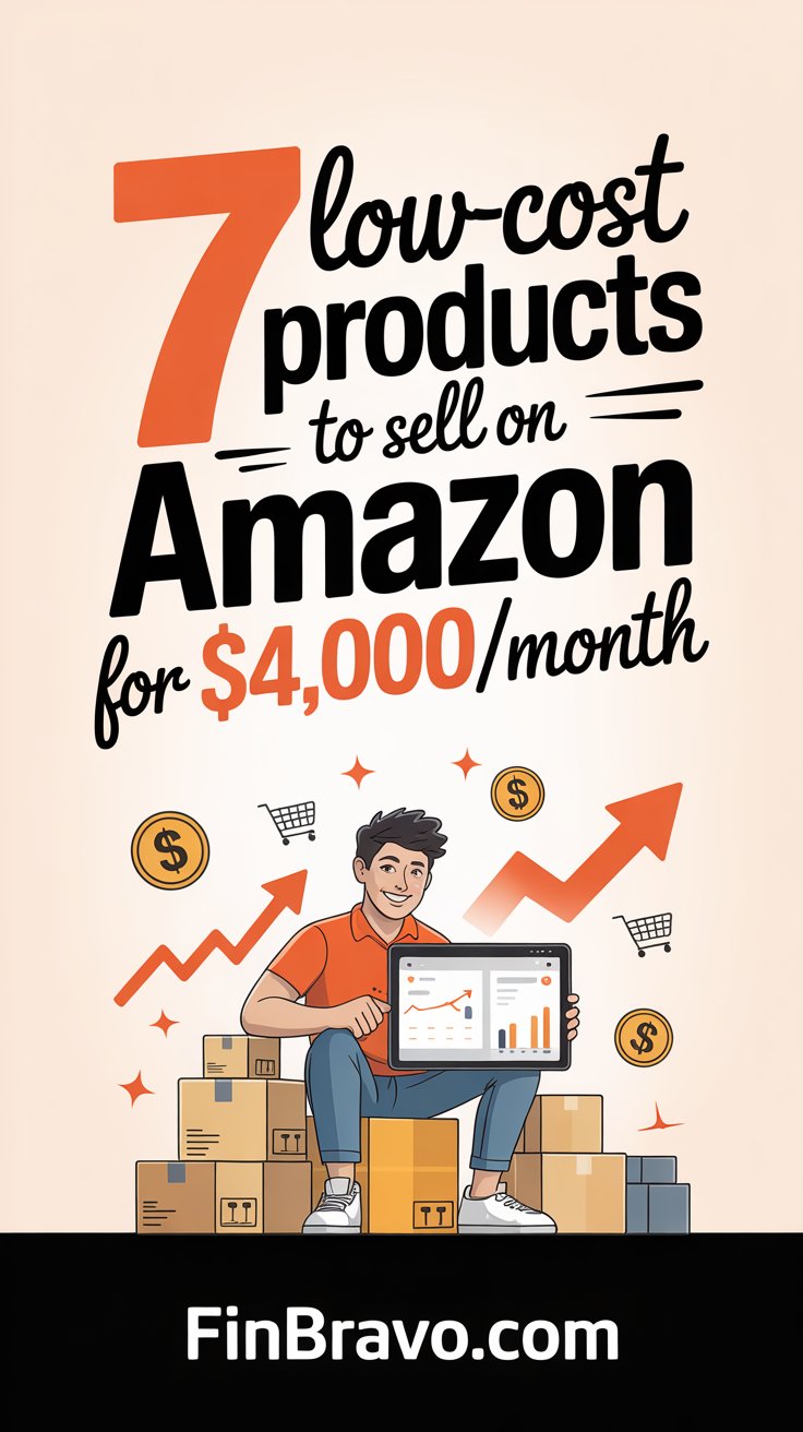 7 Low-Cost Products to Sell on Amazon for $4,000/Month