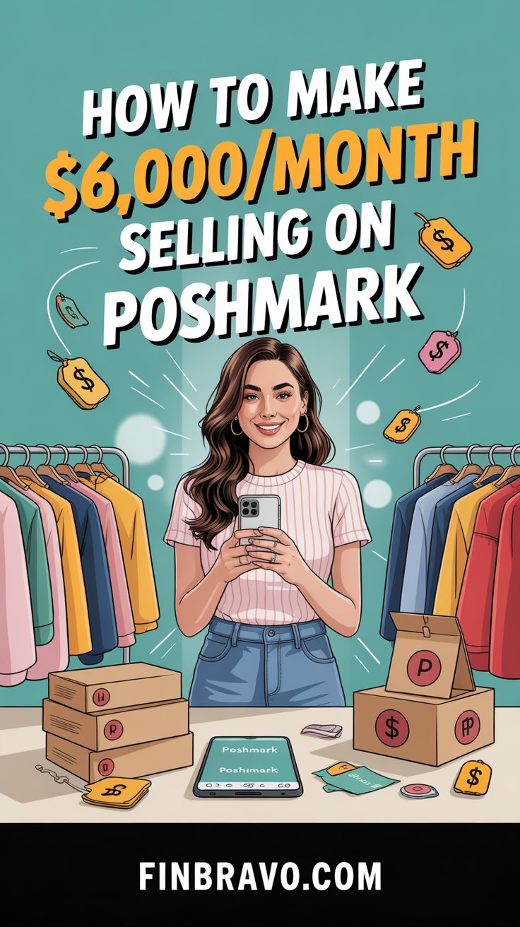 How to Make $6,000/Month Selling on Poshmark as a Beginner