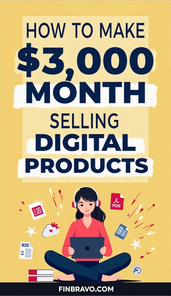 How to Make $3,000/Month Selling Digital Products