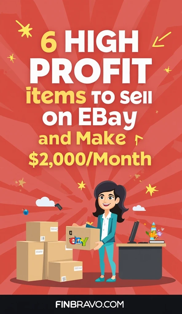 6 High-Profit Items to Sell on eBay and Make $2,000/Month