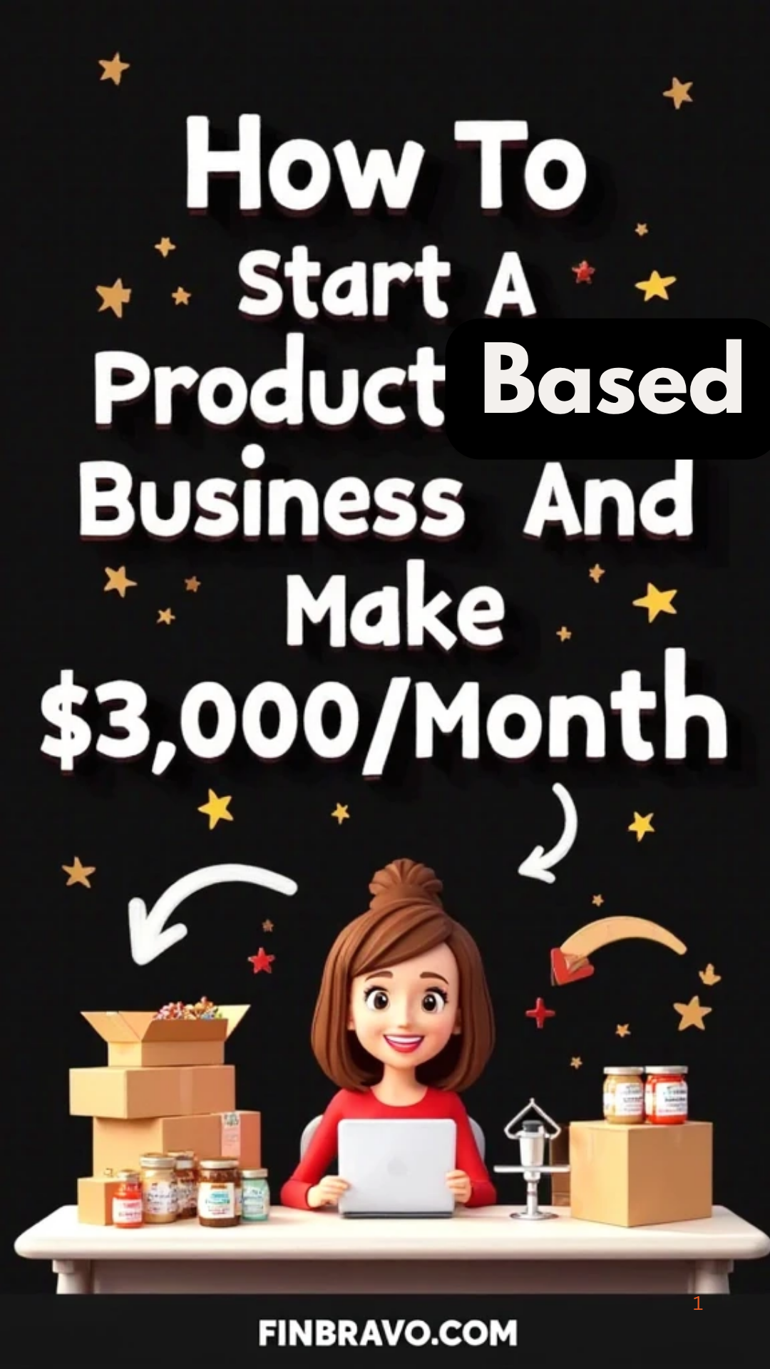 How to Start a Product-Based Business and Make $3,000/Month