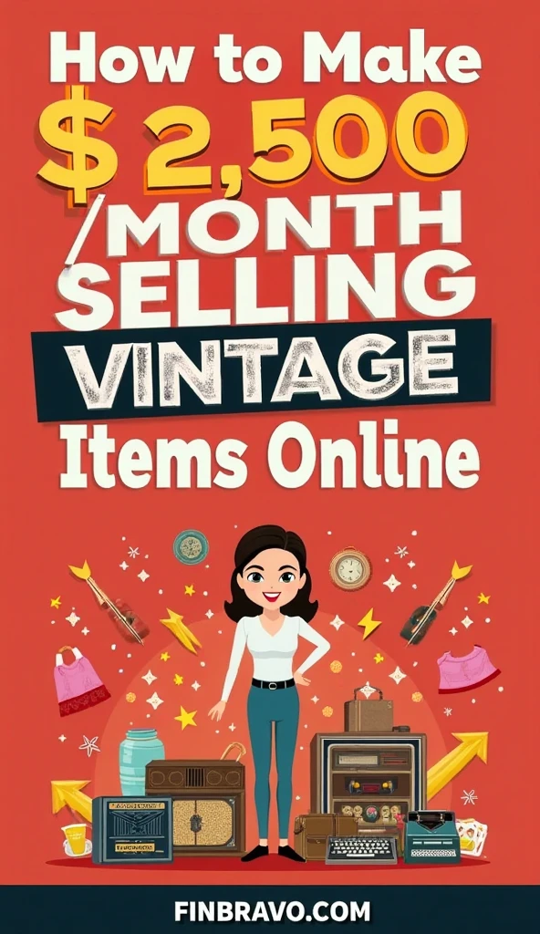 How to Make $2,500/Month Selling Vintage Items Online