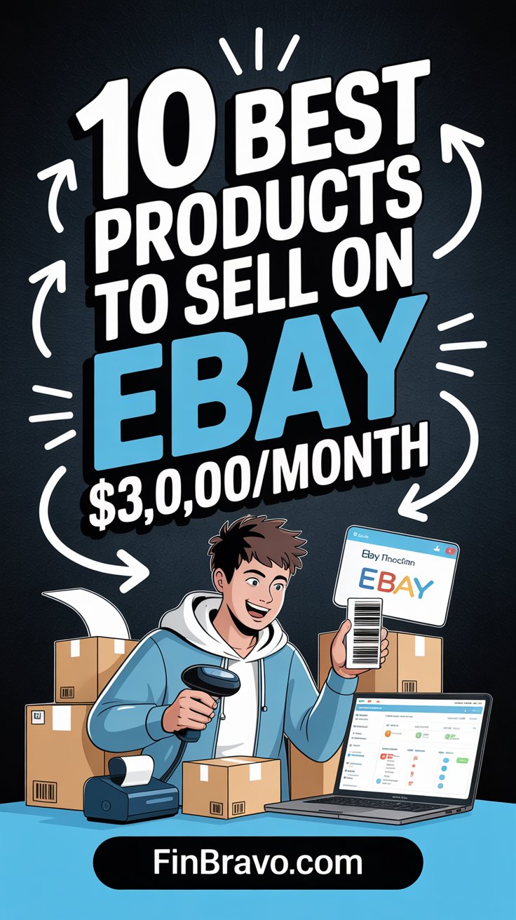 10 High-Demand Products You Can Sell on eBay for $3,000/Month