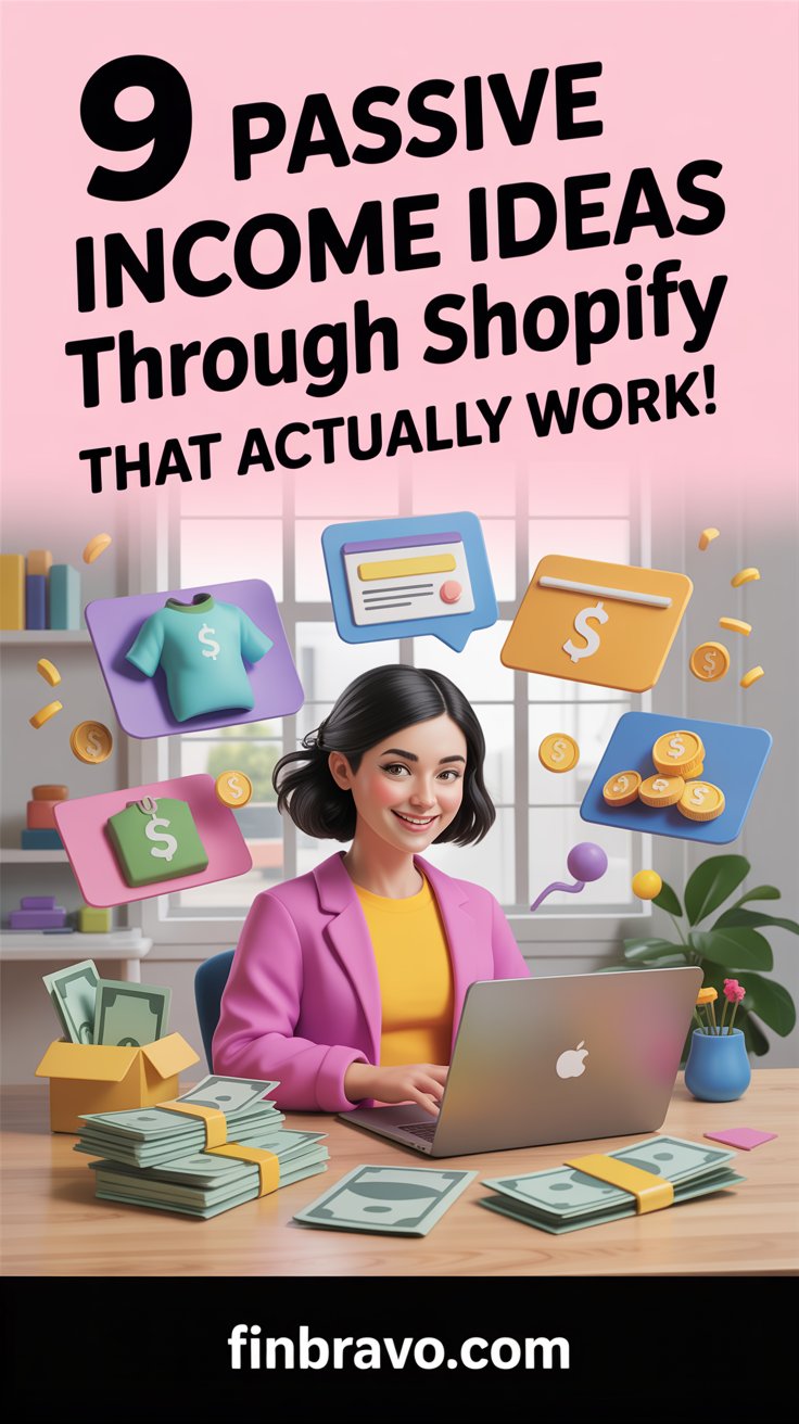 9 Passive Income Ideas Through Shopify That Actually Work